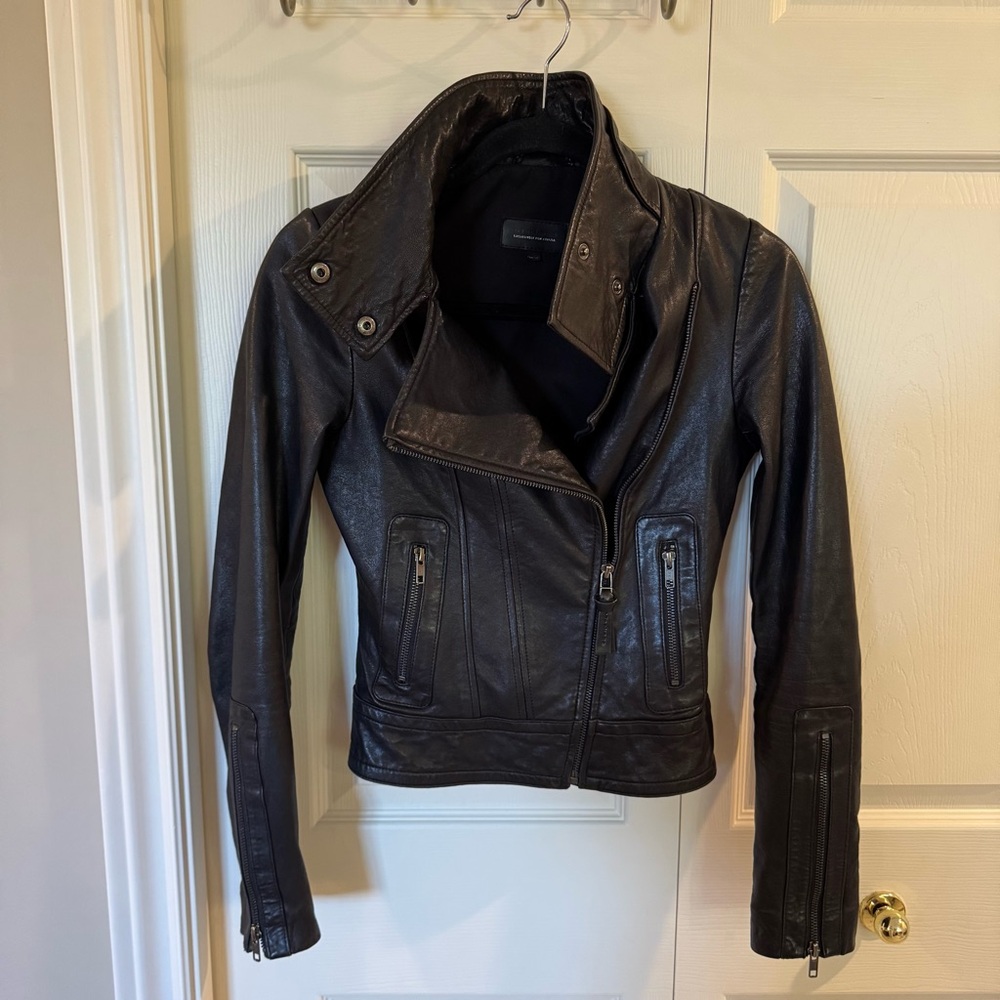 Aritzia Mackage Kenya Leather Jacket